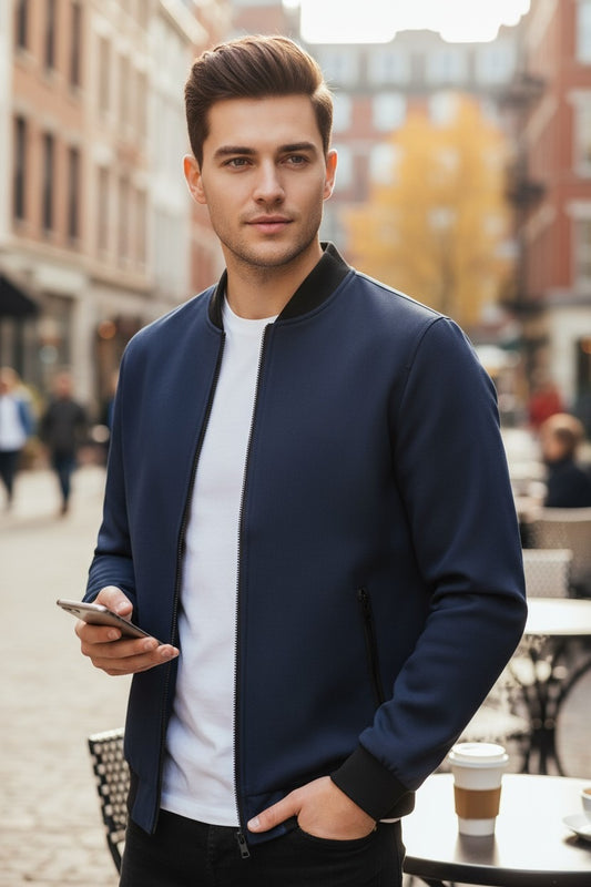 Bomber Stylish Zipper Jacket