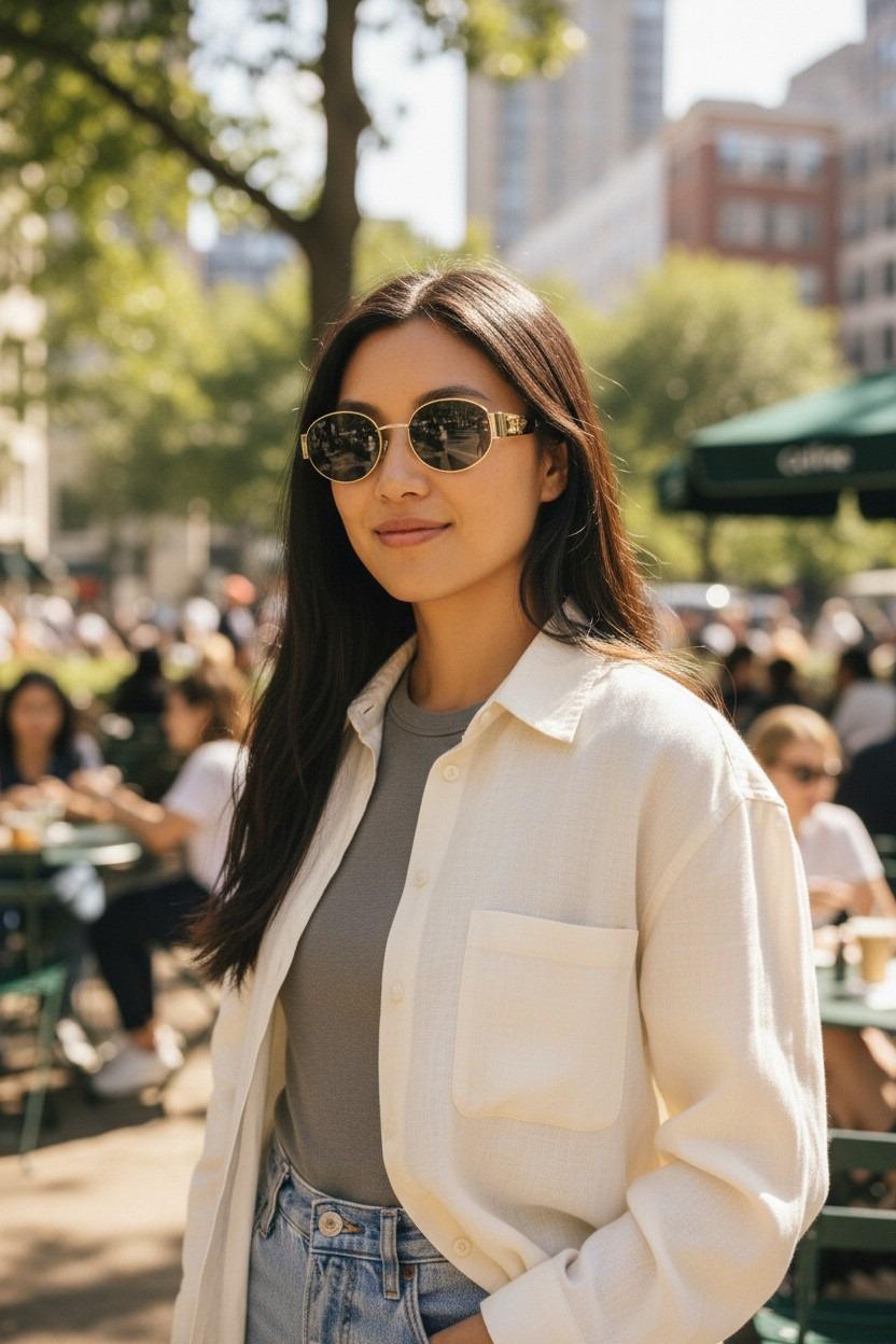 Celine metal sunglasses