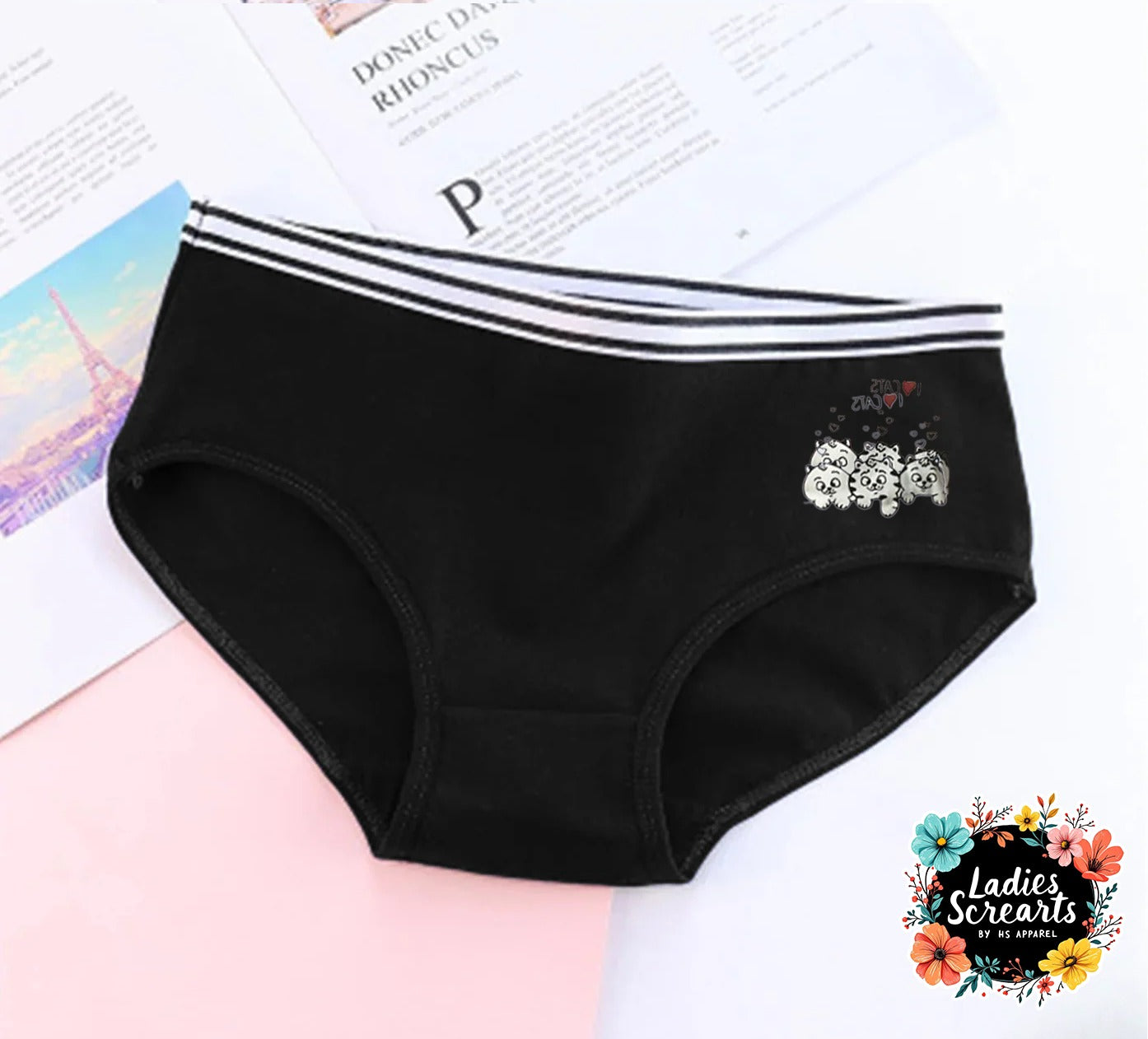 Teen Girls Cotton Stretch Panties