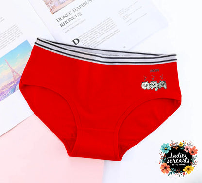 Teen Girls Cotton Stretch Panties