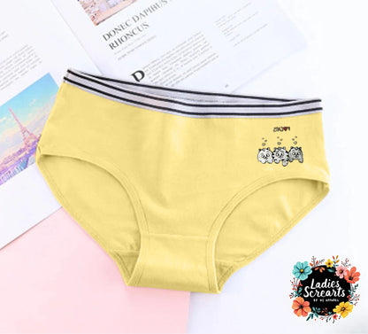 Teen Girls Cotton Stretch Panties