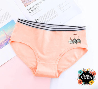 Teen Girls Cotton Stretch Panties