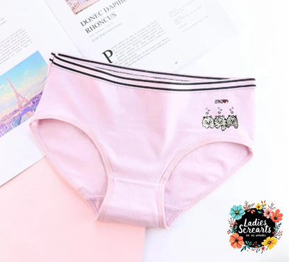 Teen Girls Cotton Stretch Panties