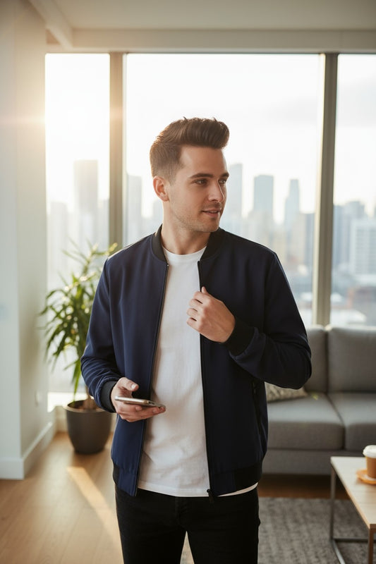 Bomber Stylish Zipper Jacket